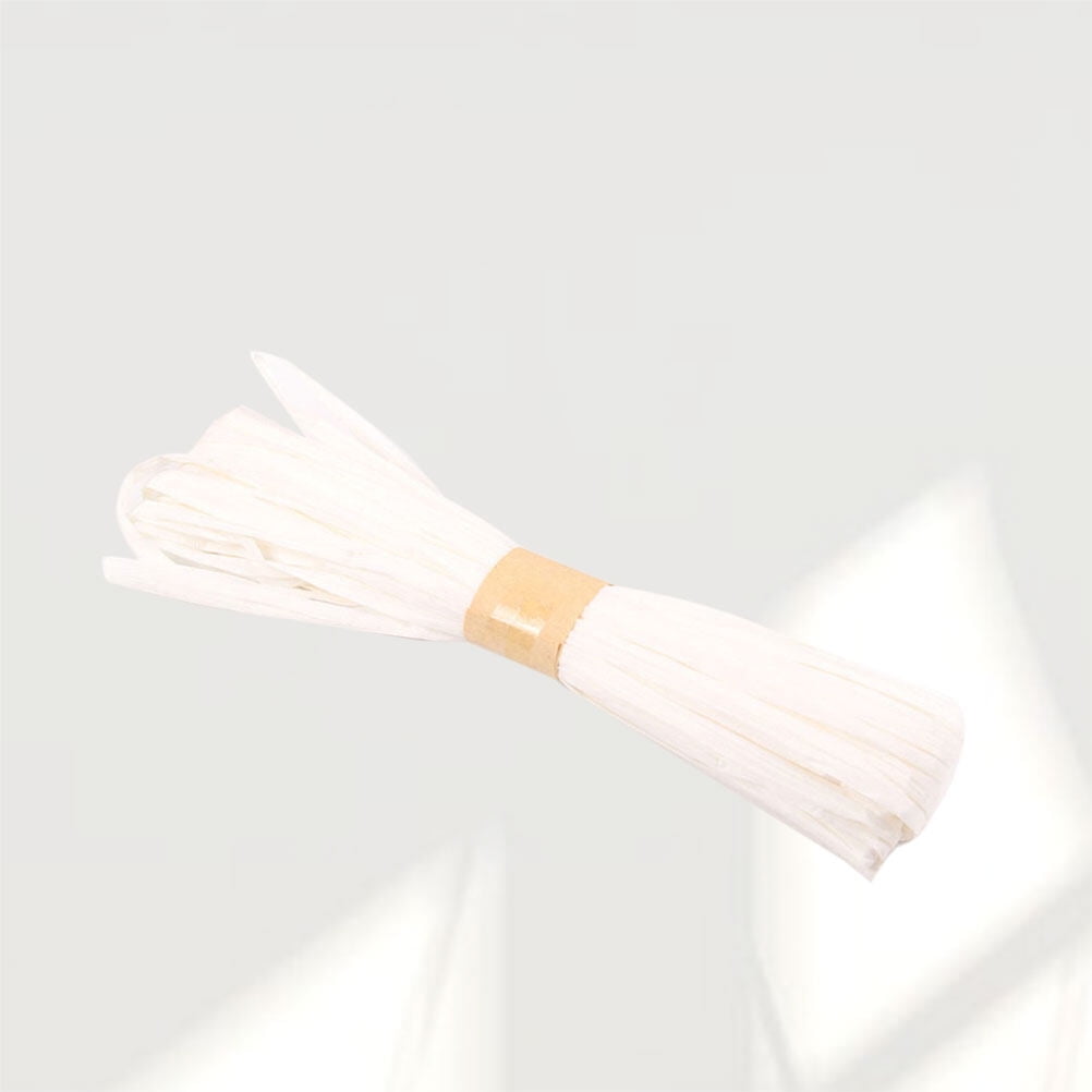 OUNONA 6pcs 20m Colorful Raffia Stripes Paper String for DIY Making ...