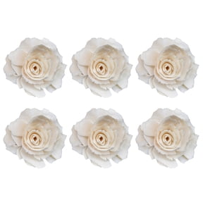 OUNONA 6-Pack Aromatherapy Diffuser Sticks White Natural Straw Paper for Home Fragrance and Relaxation
