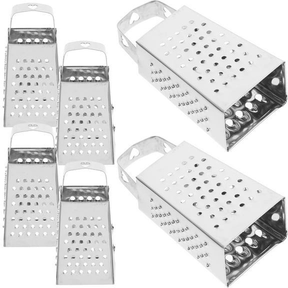 OUNONA 6pcs Cheese Shredder Kitchen Grater Tool Mini Cheese Grater Practical Vegetable Grater Tool Convenient Small Cheese Grater Handled Box Cheese Grater