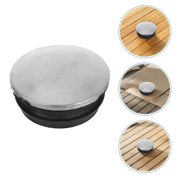 OUNONA 6pcs Flexible Rubber End Caps Replacement For Guardrails And Reliable Rail End Cap For Road Safety And Traffic Management