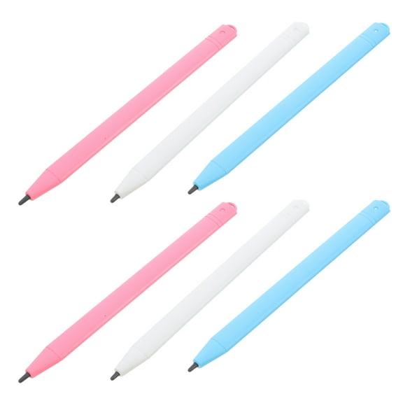 OUNONA 6pcs High Precision LCD Drawing Pen Reusable Writing Stylus Replacement Stylus Pen for LCD Tablets Drawing Pads Accessories
