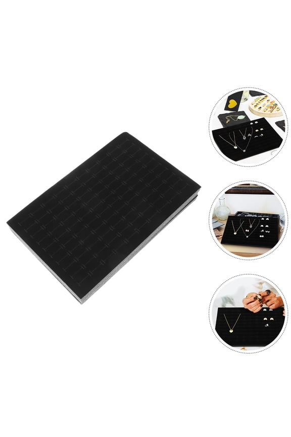 clip earring pads cushions Sponge Pad Black 6Pcs