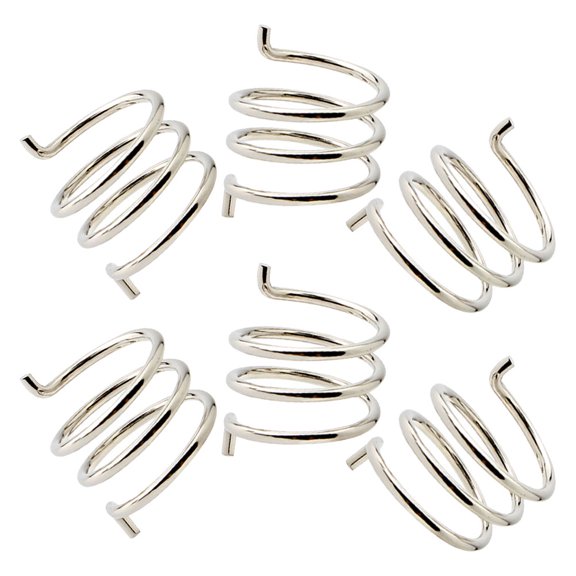 OUNONA 6pcs Mountain Bike Spring Brake Caliper Spring Steel for Easy Installation Cycling