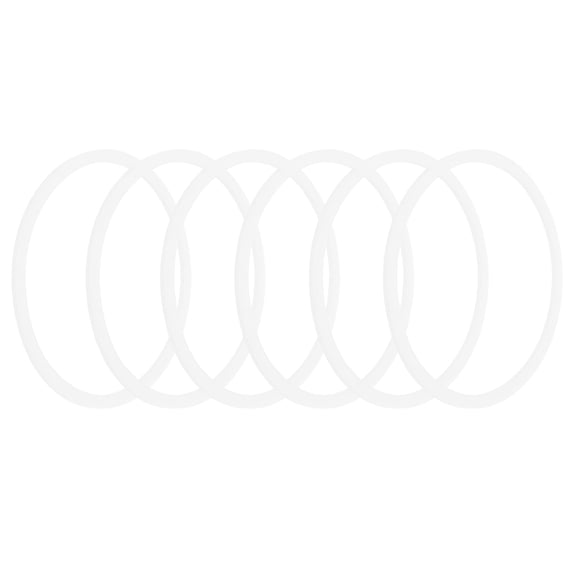 FOLOYORI Insulated Cup Lid Silicone Rings for General Users 6Pcs 3.1X3.1X0.08In