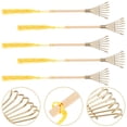 thumbnail image 1 of Tineasur 6-Piece Compact Khaki Metal Zen Rake Set for Tabletop Zen Garden, Perfect for Relaxation and Meditation, 1 of 8