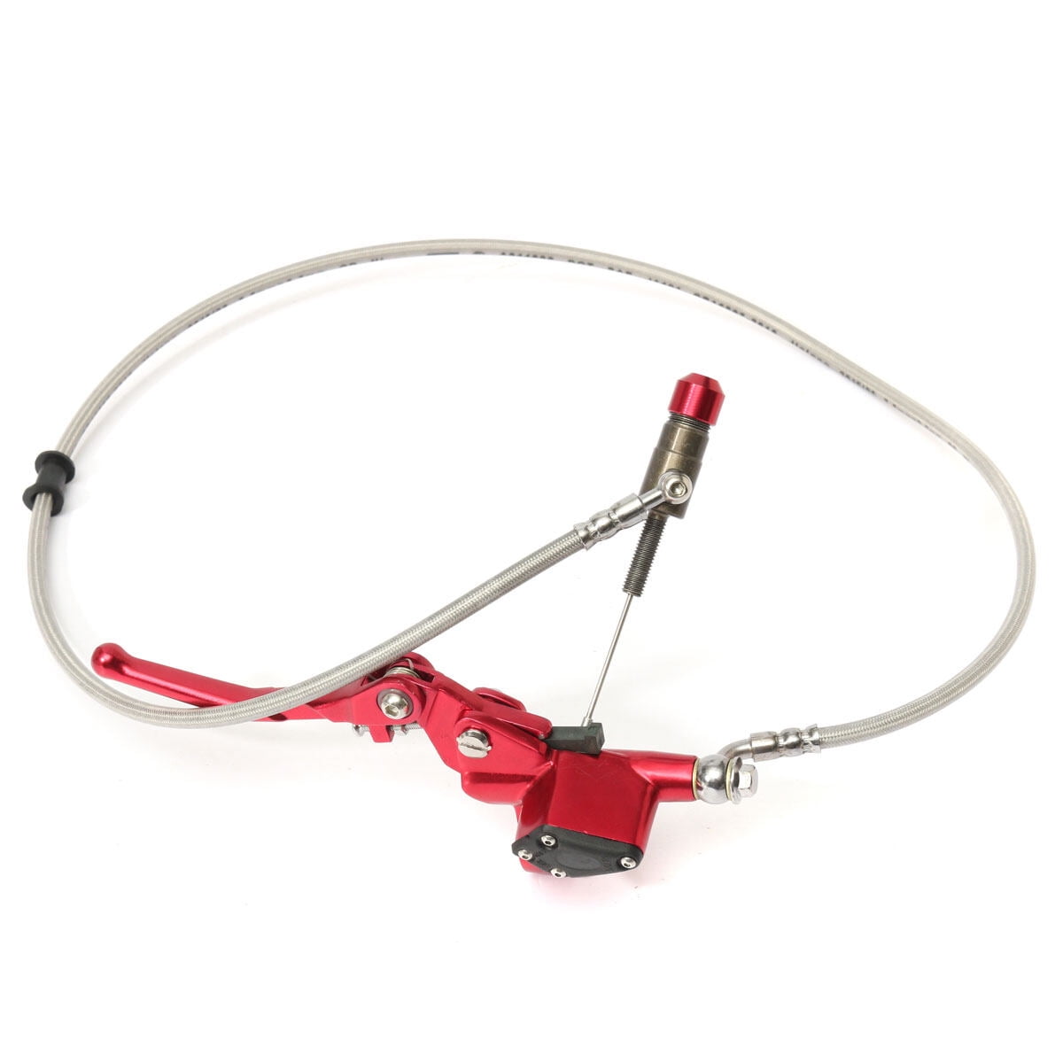 OUNONA 7 /8 Dirt Bike Levers Hydraulic Brake Clutch 23.50X2.20X3.30CM Red