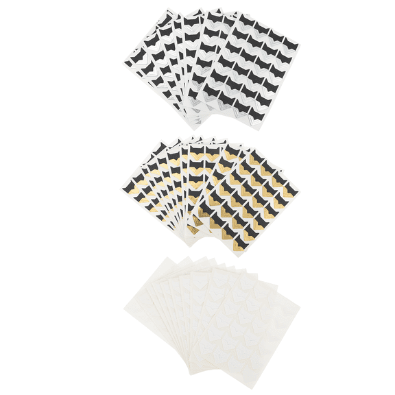 OUNONA 720 Pcs Album Photo Corner Memory Book Decorations Self Adhesive