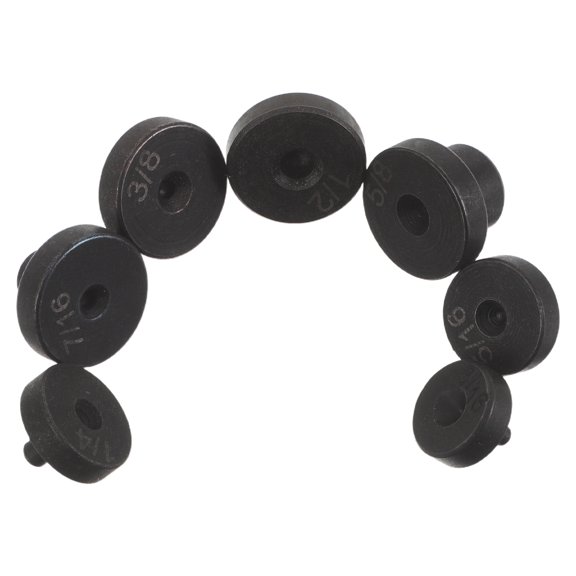 OUNONA 7Pcs Automotive Brake Line Flare Tool Kit with Carbon Steel Drill Bits for Precise Car Brake Repairs