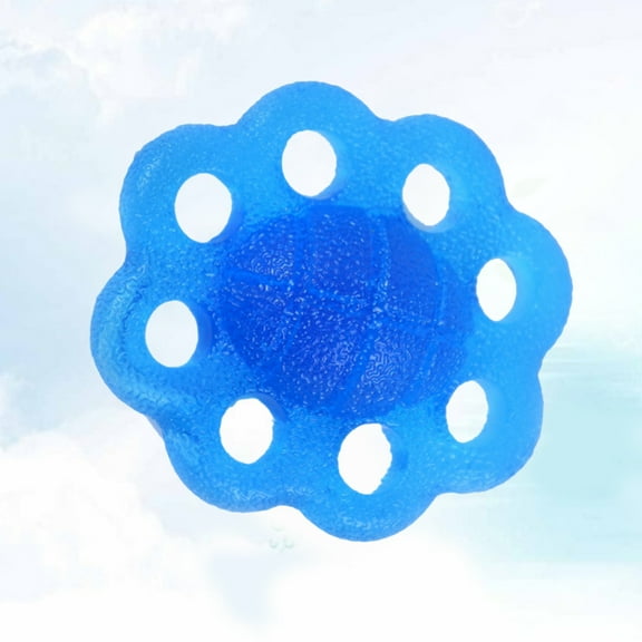 OUNONA  8 Hole Grip Ball Office Exercise Equipment Fitness Child