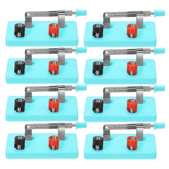 OUNONA 8 Pcs Electrical Experiment Switch For Simple Circuit Connections In Laboratory Use For Students