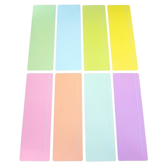 OUNONA Colorful Highlight Strips for Guided Reading, Student Highlighters for Study, Note Taking, and Classroom Use