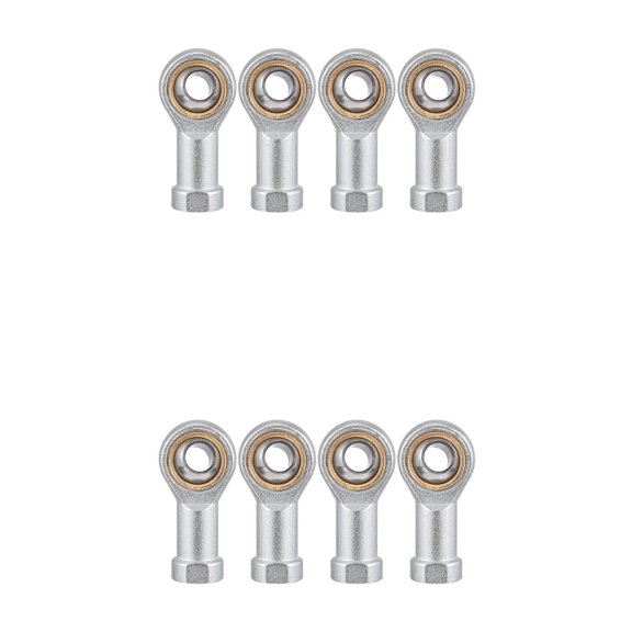 OUNONA 8 Pcs Rod End Joint Bearing Female Thread Rod Bearing Pneumatic Joint Bearing