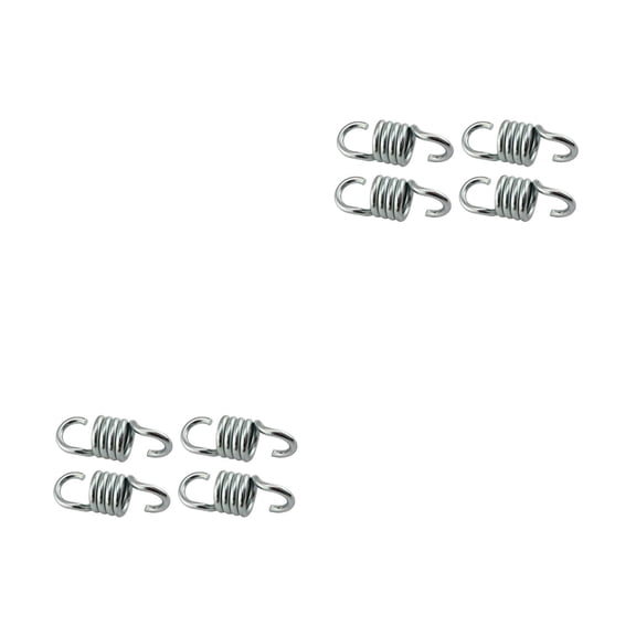 OUNONA 8 pcs  Premium Porch Swing Spring Hammock Hanging Chair Spring for Hammock Chairs