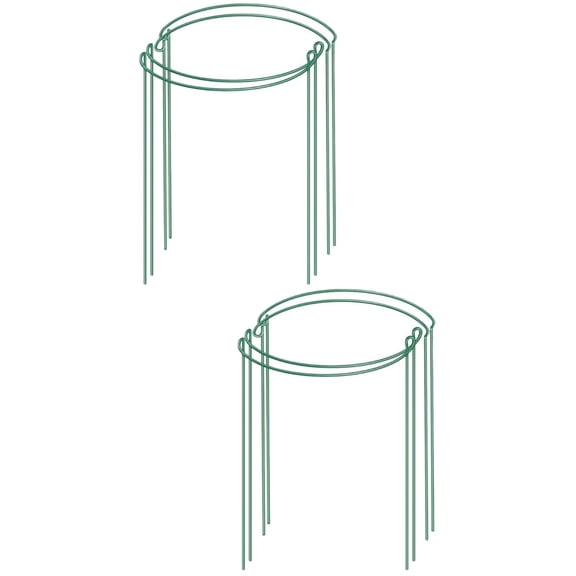 FOMIYES Sturdy Green Plant Support Frame for Garden Use and Rattan Plants 8Pcs