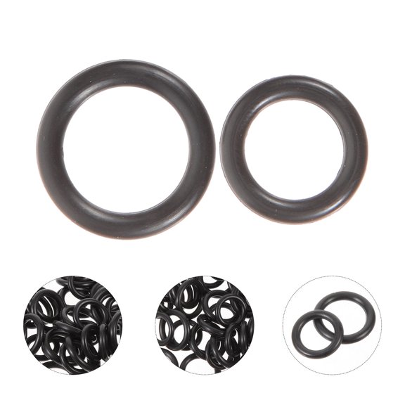 OUNONA  80 Pcs Seal Replacement Sealing Gasket Washer for Pressure Black