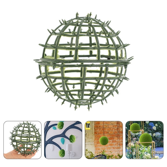 OUNONA Artificial Topiary Support Cages for Garden, Home Decor, Flower Stands and Outdoor Landscaping