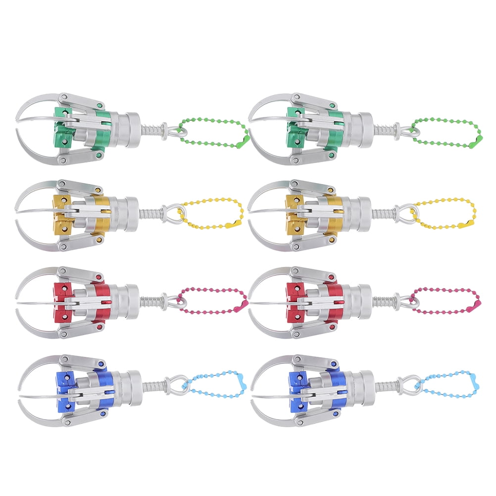 OUNONA Plastic Machine Keychains Assorted Colors for Bag, Backpack ...