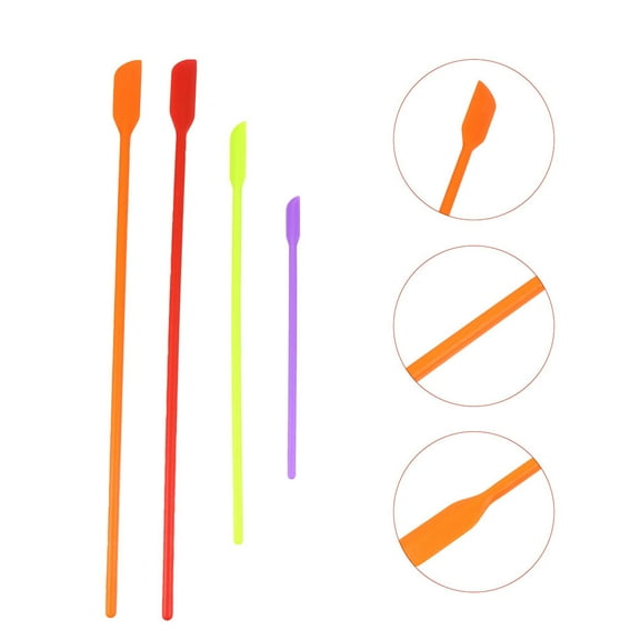 NIYANGLE Silicone Spreader Tool Scrapers Flexible Small Tip 8 Pcs