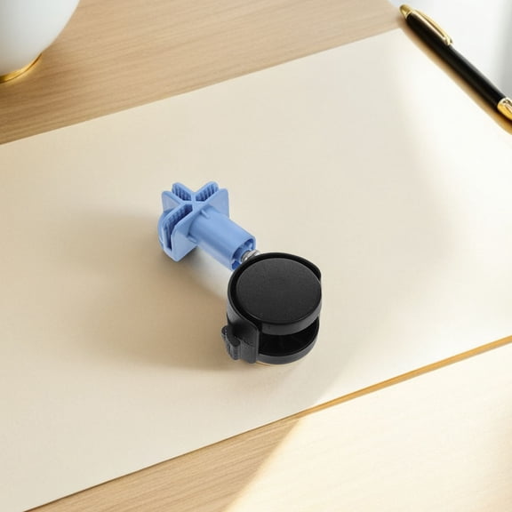 OUNONA 8Pcs Pet Crate Wheels Sky Blue Modular Design for Easy Assembly and Stable Cage Movement