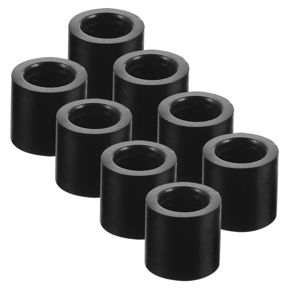 OUNONA 8Pcs Plastic Billiard Cue Ferrules Billiard Replacement Part Pool Stick Tube Billiard Supply