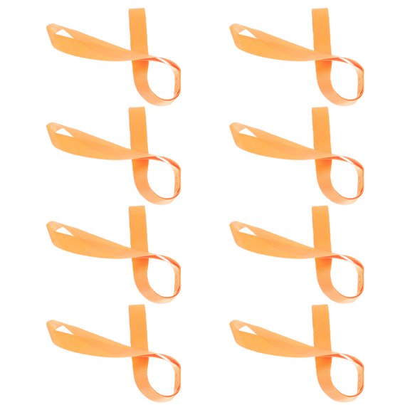 OUNONA 8pcs Beach Atv Motorcycle Hook Strap Nylon Tie Down Strap Multi Purpose Binding Strap For Luggage Tents Outdoor Activities