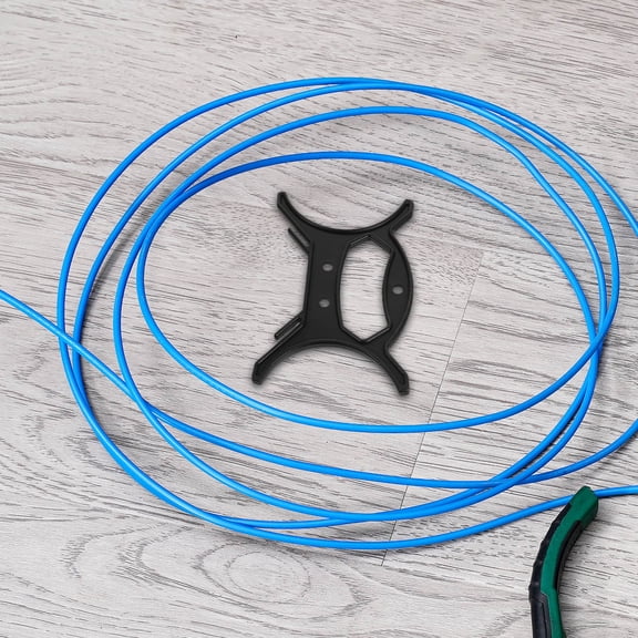 OUNONA 8pcs Christmas Light Organizer With Handle Cable Management Rope Winder For String Lights Plastic Cable Storage For Home Office Holiday