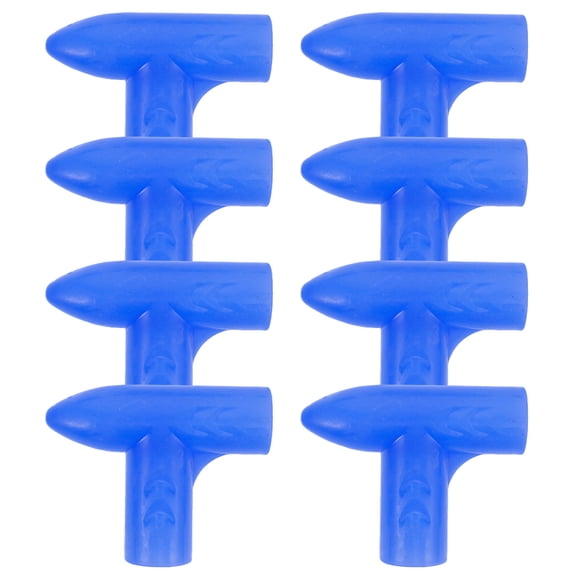 OUNONA 8pcs Clothes Drying Rack Accessories Plastic Joints For Clothes Rack Essential Replacement Kit For Home Clothes Drying Rack Easy To Use And Install