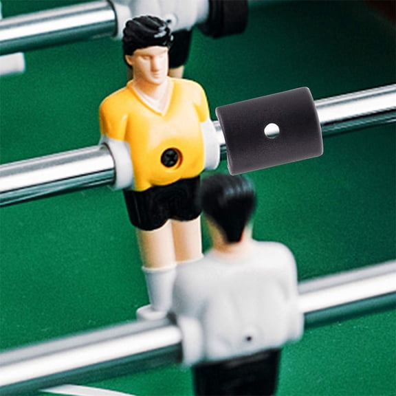 OUNONA 8pcs Foosball Table Parts Iron Rod Stoppers And Bumper Rings Foosball Machine Accessories For Family Gatherings Party