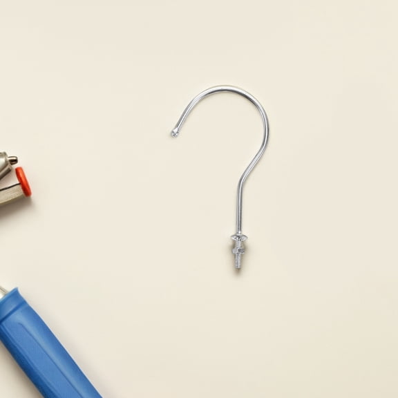 OUNONA Heavy Duty Short S Hooks for Mannequins, Iron Construction, Strong Weight Capacity for Retail Displays and Personal Use
