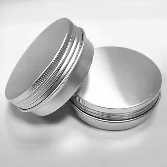 OUNONA 9 Pcs Can Aluminum Tins with Lids Small Jewelry Containers Cream