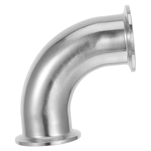 OUNONA 90 Degree Elbow Tube Stainless Steel Pipe Fitting for Plumbing and Kitchen Tap Hose Connector