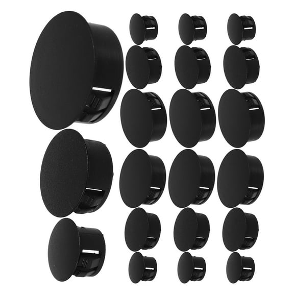 OUNONA 90 Pcs Open Hole Plugs Screw Furniture Caps Sealing Desktop