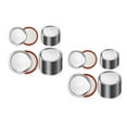 thumbnail image 1 of OUNONA 96 Pcs  Canning Lids Mason Jar Lids Wide Mouth Vacuum Seal Mason Jar Lids Mason Jar Caps Mason Jar Drinking Lids For Kitchen, 1 of 8