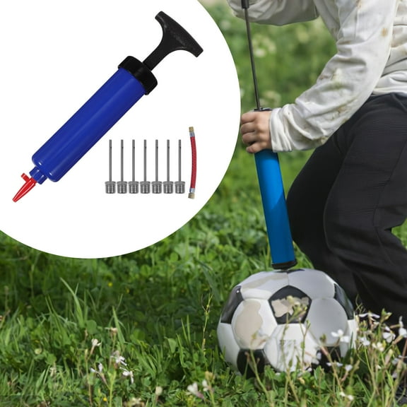 OUNONA 9Pcs Air Pump Inflator with Pump Needle and Tip Set for Efficient Basketball Use