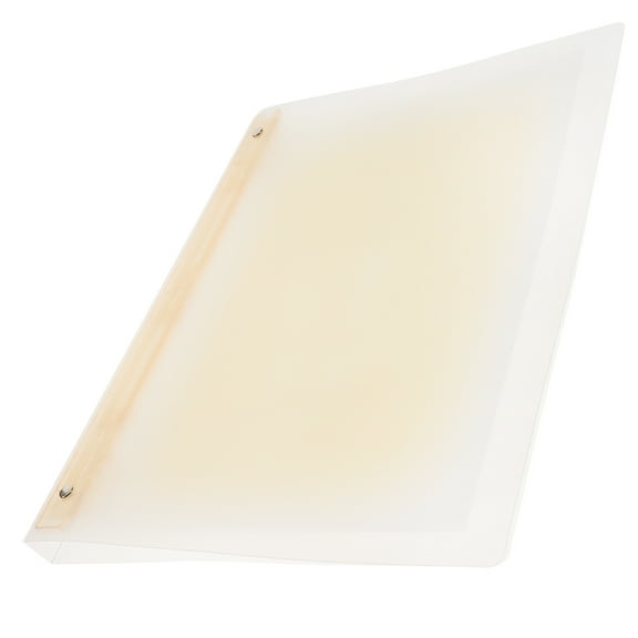 OUNONA A4 Loose Leaf Binder Cover Notepad Shell Book Protective Cover for Organizing Documents and Office Supplies