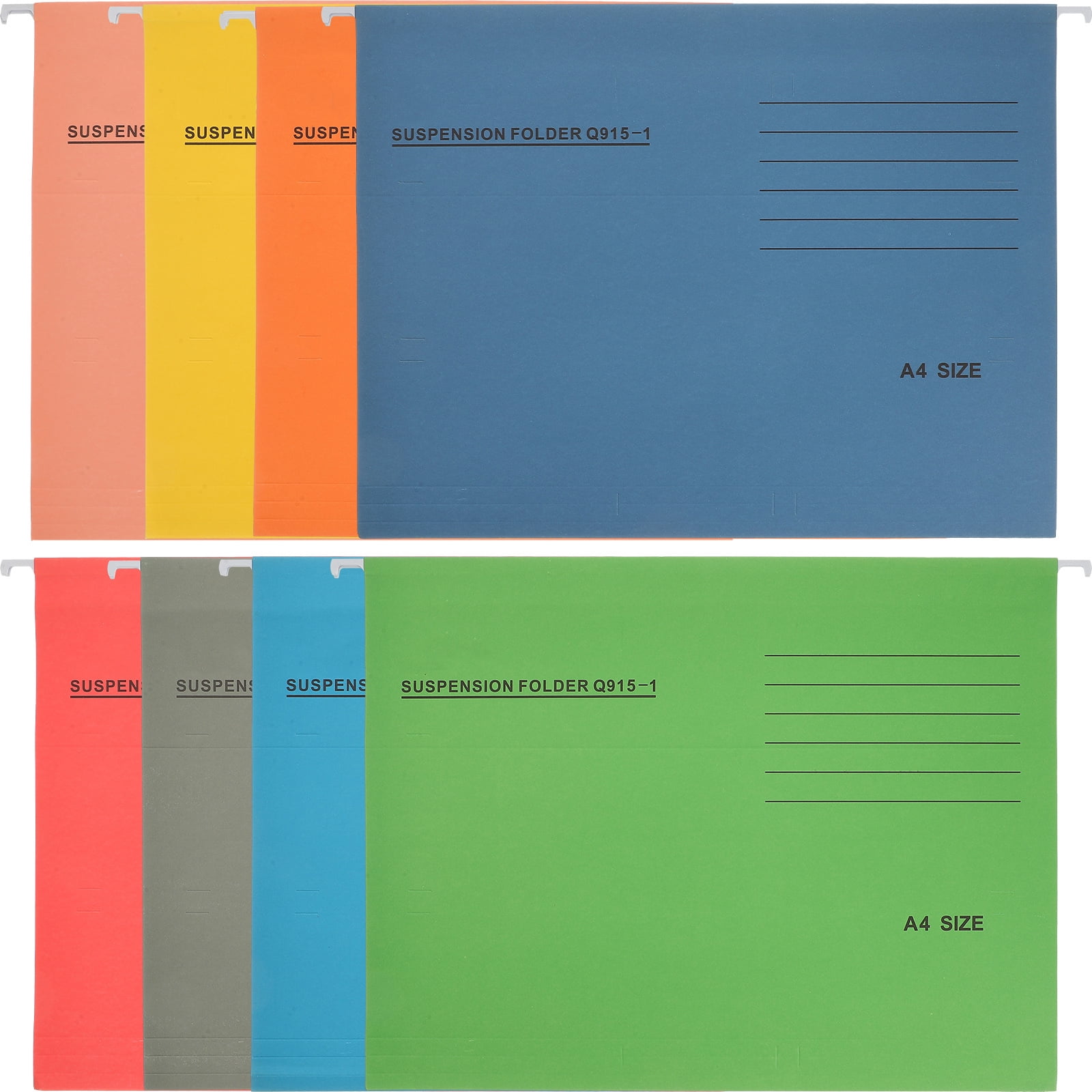OUNONA A4 Hanging File Folder Frame for Document Organization, Desktop ...