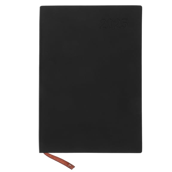 OUNONA A5 Office Planner Notebook for Home and Work, Yearly Agenda Organizer and Daily Schedule Notepad