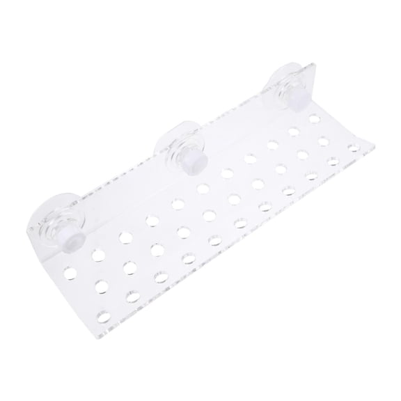 OUNONA Acrylic Coral Support Holder for Aquarium Frag Rack with 32 Hole Design