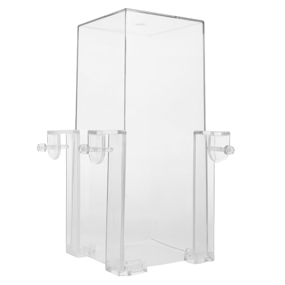 OUNONA Acrylic Negative Pressure Fish Tank with Hanging Design for External Aquarium Space Saving