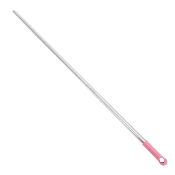 OUNONA Multi Functional Metal Broom Pole Replacement with Comfortable Grip for Household Use