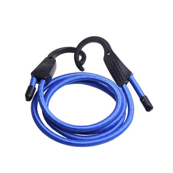 OUNONA Adjustable Elastic Bungee Cords for Car Use, Outdoor Travel Clothesline, Luggage Straps, Fixed Ropes, and Multi-Purpose Utility