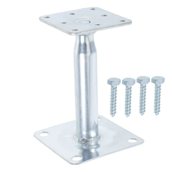 OUNONA Adjustable Floor Jack Mini Post Jack Floor Bottom Support Bed Frame Support Telescoping Jack for Temporary Support