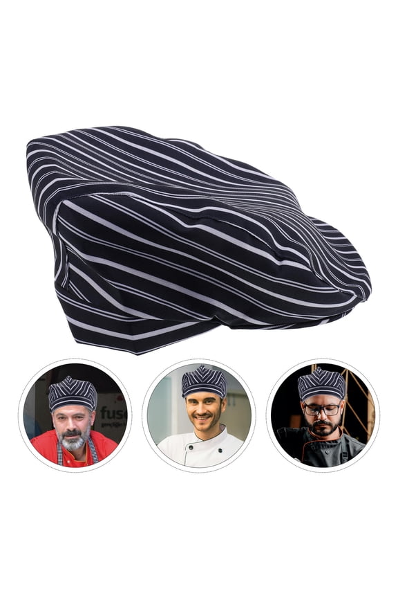 Adjustable Unisex Cooking Hat for Western Restaurant and Cafe Staff with Stylish Design