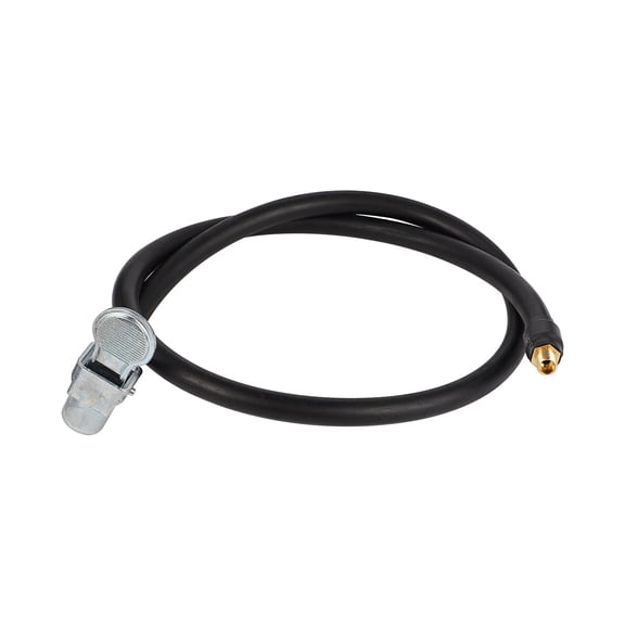 OUNONA Air Inflator Extension Tube Accessory for Air Pumps Ideal for Inflatable Balls and Mattresses Black