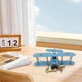 thumbnail image 1 of OUNONA  Airplane Model Aircraft Ornaments Antique Decorations Man Blue, 1 of 8
