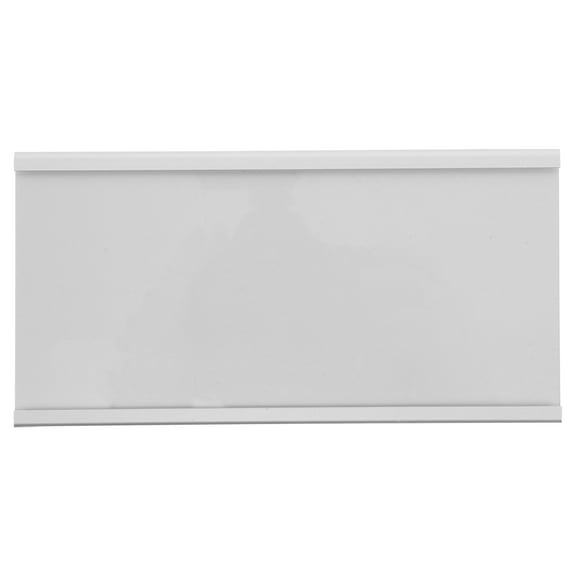 OUNONA Aluminum Alloy Office Nameplates Desk Name Plate Blank Name Card Door Sign Holder Name Plate Holder For Business Office Classroom