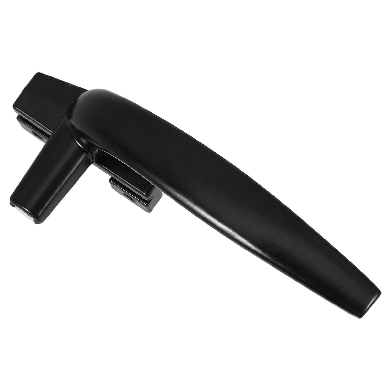 ECSiNG Right-Hand Window Handle - Aluminum Alloy Sliding Door Handle, Black, Easy Install For Hanging Windows