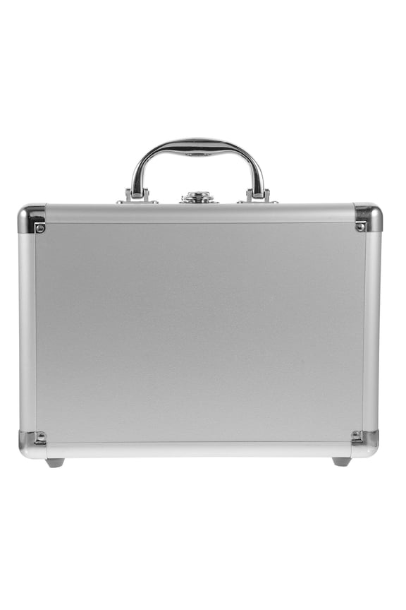 Portable Aluminum Briefcase with Comfortable Handle and Protective Sponge Insert