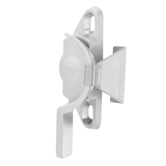 OUNONA Sliding Window Security Lock Plated Silver Aluminum Alloy Durable Lock for Home Windows and Doors
