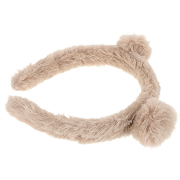 OUNONA Fuzzy Animal Headband Hair Accessory for Women, Soft and Comfortable, Ideal for Face Washing and Daily Use